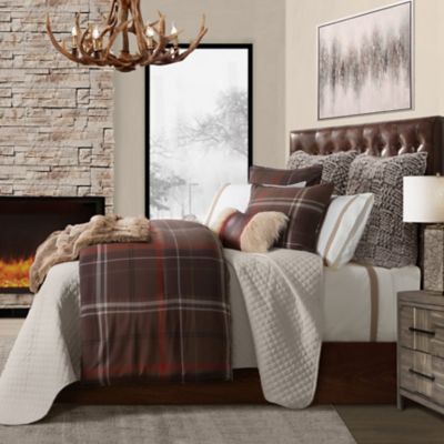Paseo Road by HiEnd Accents Jackson Plaid Duvet Cover Set, 3 pc.