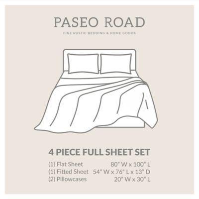 Image showing  Ranch Life 100% Cotton Horse Longhorn Western Print Bedding 3 pc. or 4 pc. Sheet Set