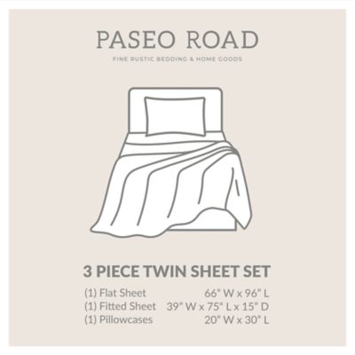 Image showing 4 th Paseo Road by HiEnd Accents Ranch Life 100% Cotton Horse Longhorn Western Print Bedding 3 pc. or 4 pc. Sheet Set