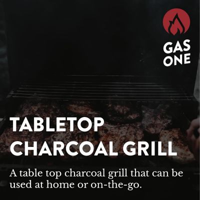 Image showing  18 in. Portable Tabletop Charcoal Grill