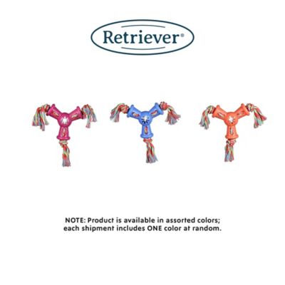 Image showing  Rope Dart Treat Holder Dog Toy, Assorted Colors