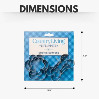 Image showing  6 pc. Stainless Steel Cookie Cutter Set