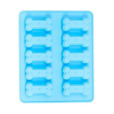 Image showing  Bone Shaped Silicone Baking Tray