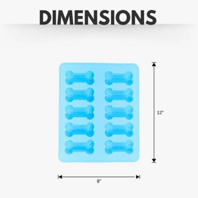 Image showing  Bone Shaped Silicone Baking Tray