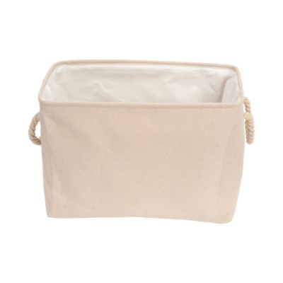 Image showing  Foldable Fabric Dog Toy Storage Bin