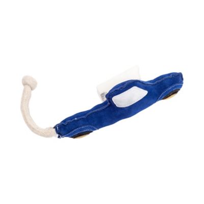 Image showing  Blue Pickup Truck Dog Toy, Durable Vegan Leather
