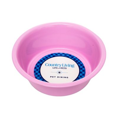 Image showing  Set of 2 Non-Slip durable Powder Coated Stainless Steel Heavy Dog Bowls