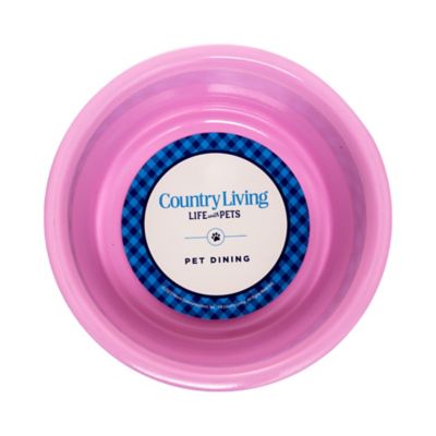 Image showing  Set of 2 Non-Slip durable Powder Coated Stainless Steel Heavy Dog Bowls