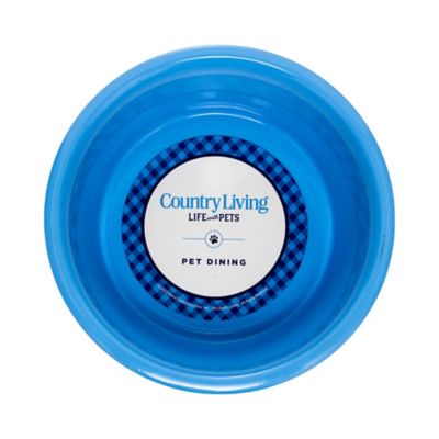 Image showing  Set of 2 Non-Slip durable Powder Coated Stainless Steel Heavy Dog Bowls