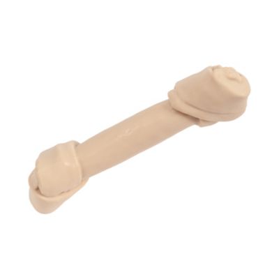 Image showing  Vegan Nylon Chew Dog Bone Durable Rawhide-Shaped Toy