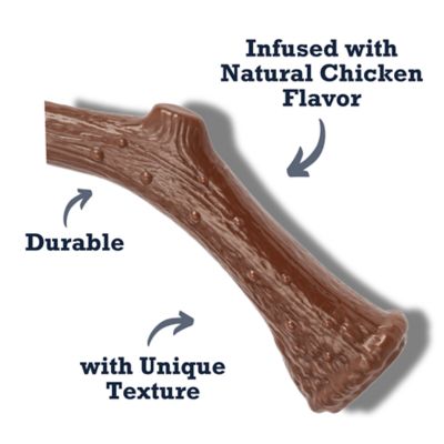 Image showing  Nylon Antler Chew Toy for Dogs, Natural Chicken Flavor