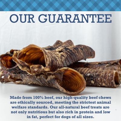 Image showing  6 in. Beef Trachea Dog Treats, 100% Natural, 5 pk.
