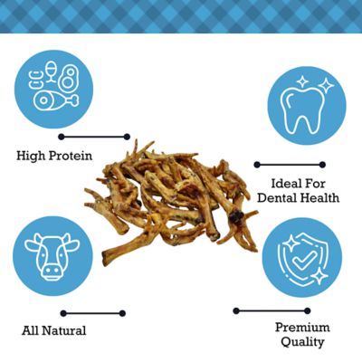 Image showing  Chicken Feet Dog Treats, All Natural, 20 pk.