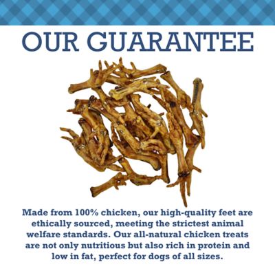 Image showing  Chicken Feet Dog Treats, All Natural, 20 pk.