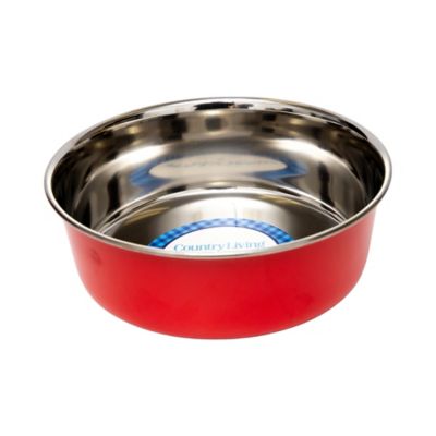 Image showing  Heavy Gauge Stainless Steel Dog Bowls, 2 ct.
