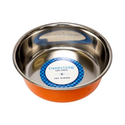 Image showing  Heavy Gauge Stainless Steel Dog Bowls, 2 ct.