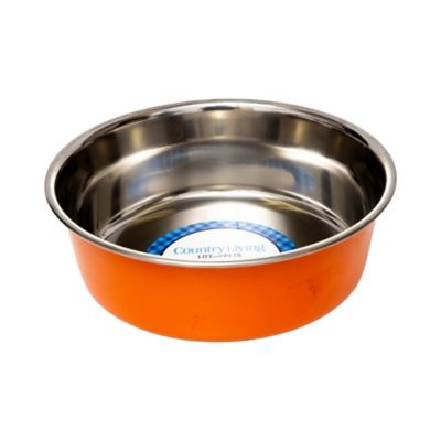 Image showing  Heavy Gauge Stainless Steel Dog Bowls, 2 ct.