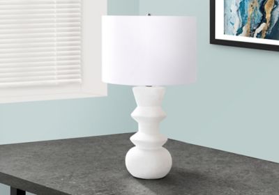 Monarch Specialties Table Lamp With Textured Base