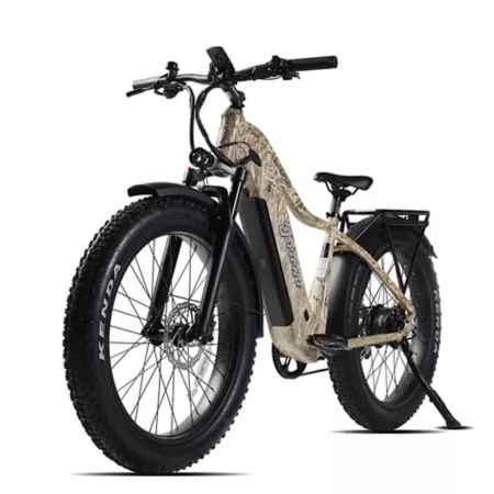 Young Electric E Scout Pro Off-Road Fat Tire Electric Bike 750W 48V 20Ah Desert Camo 12803011DC Electric Bikes