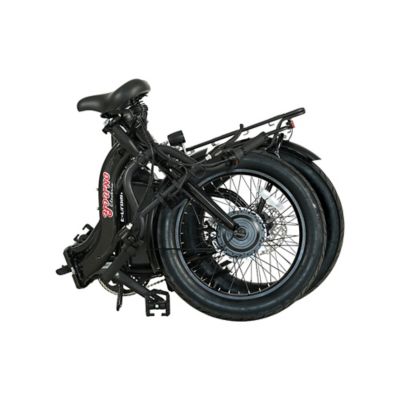 Image showing  E Urban Folding E Bike, 500W Front Motor, 48V 10Ah, 3 Ihg, Ink Black