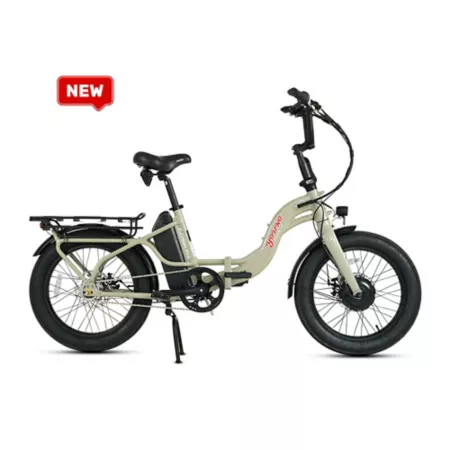 Young Electric E Urban Pro Folding Electric Bike 500W Front Motor 48V 15Ah 7 Ihg Torque Sensor Satin Silver Electric Bikes