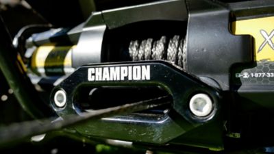 Image showing  Aluminum Hawse Fairlead for 5500 lb. or Less ATV/UTV Winches for Synthetic Rope