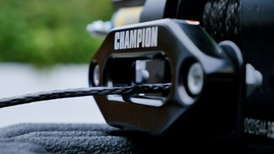 Image showing  Aluminum Hawse Fairlead for 5500 lb. or Less ATV/UTV Winches for Synthetic Rope