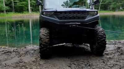 Image showing  Aluminum Hawse Fairlead for 5500 lb. or Less ATV/UTV Winches for Synthetic Rope