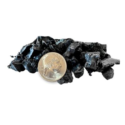 Image showing  Black Rubber Playground and Landscape Mulch, 37.5 cu. ft. Pallet of 25 Bags, 1.38 cu. yd., 1000 lb.