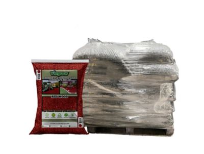 Viagrow Rubber Playground and Landscape Mulch, 37.5 CF pallet of 25 bags/1.38 cu. yds./1000 lbs.