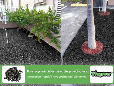 Image showing  Rubber Playground and Landscape No Dye Mulch, 37.5 CF pallet of 25 bags/1.38 cu. yds./1000 lbs.