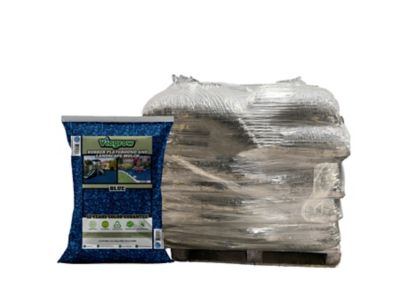 Viagrow Blue Rubber Playground and Landscape Mulch 37.5 CF pallet of 25 bags/1.38 cu. yds./1000 lbs.