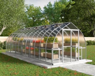 Image showing  Bella 8 ft. x 24 ft. Greenhouse