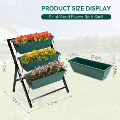 Serra Terra Vertical Raised Garden Bed, BFST-VGB3