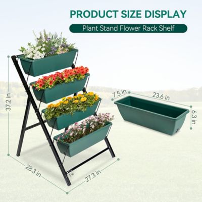 Serra Terra Vertical Raised Garden Bed, BFST-VGB4