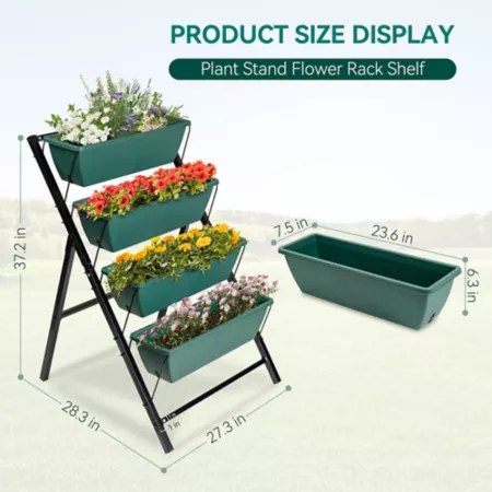 Serra Terra Vertical Raised Garden Bed BFST-VGB4 Raised Garden Beds