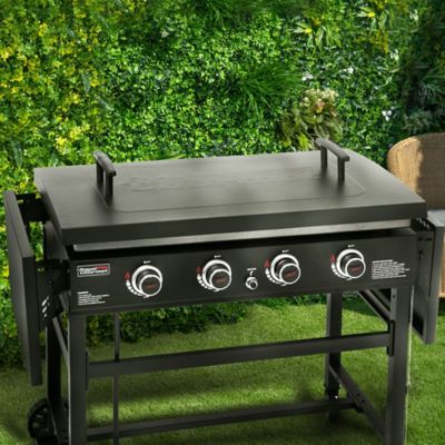 Image showing  38-Inch Griddle Lid, Hard Cover Fits Royal Gourmet 35-Inch 4-Burner Flat Top Gas Griddle, GD2400L