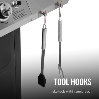 Image showing 6 th Royal Gourmet 4-Burner Propane Gas Grill, Black