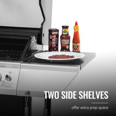 Image showing 8 th Royal Gourmet 4-Burner Propane Gas Grill, Black