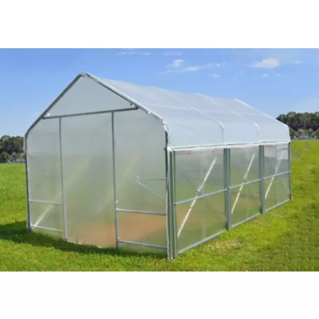 Poly-Tex Top Greenhouse 10 ft x 18 ft. Commercial Greenhouses