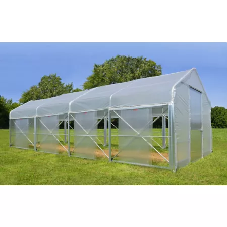 Poly-Tex Top Greenhouse 10 ft x 24 ft. Commercial Greenhouses