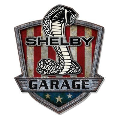 Shelby Garage Sign, 23 in., MDF