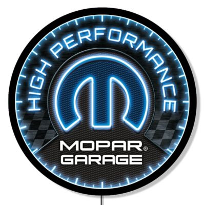 Mopar 23 in. Round Backlit Mopar LED Sign