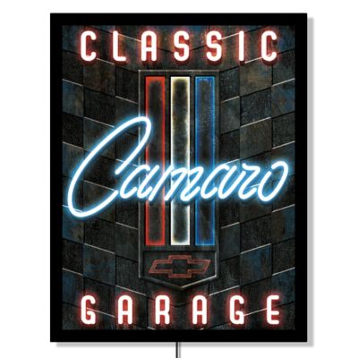 Chevrolet 18 in. x 23 in. Backlit Camaroneon LED Sign