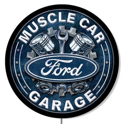 Ford 23 in. Round Backlit Ford LED Sign