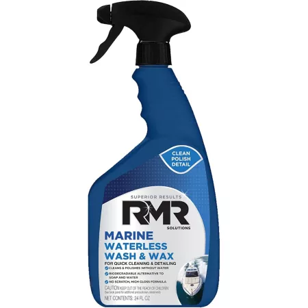 RMR Solutions Waterless Cleaner and Wax Automotive Polishes