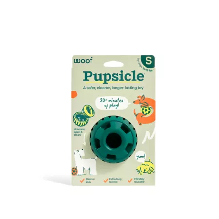 Woof Pupsicle Green Small Dog Interactive & Puzzle Toys