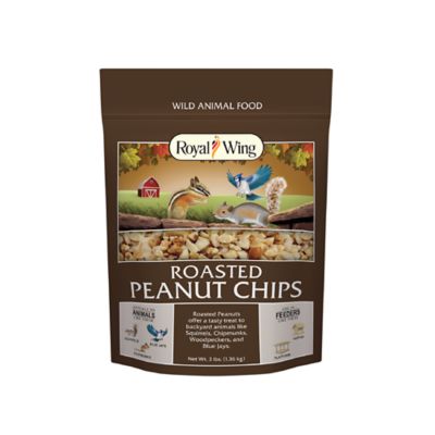 Royal Wing Roasted Peanut Chips Wild Bird Food, 3 lb.