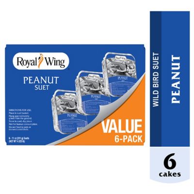 Royal Wing Peanut Suet Cakes, 6-Pack