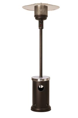 Aspect Living Mocha Finish Patio Heater with LED Table